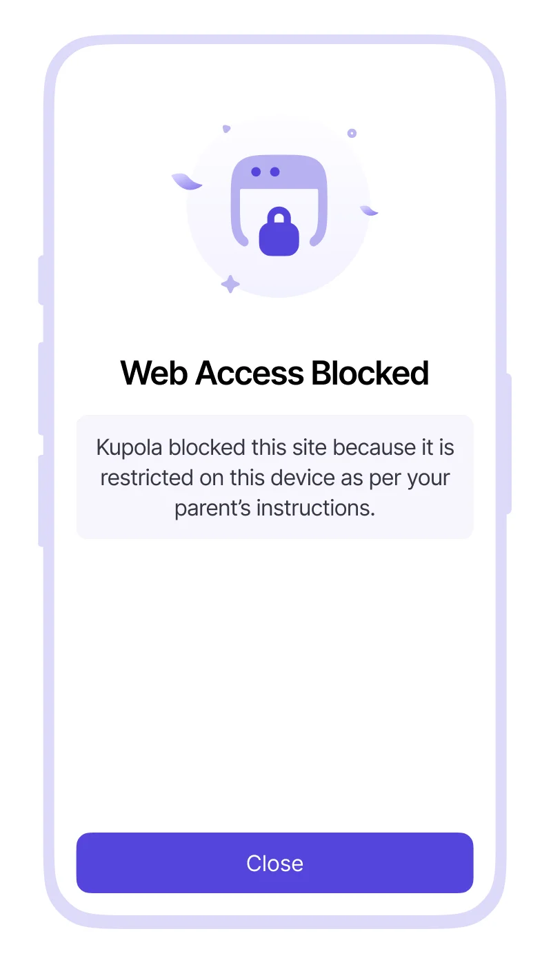 Web Access Blocked